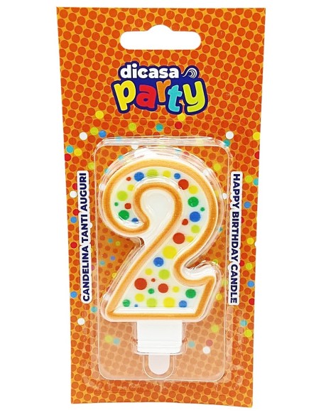 Dicasa Candelina Buon Compleanno - Numero 2